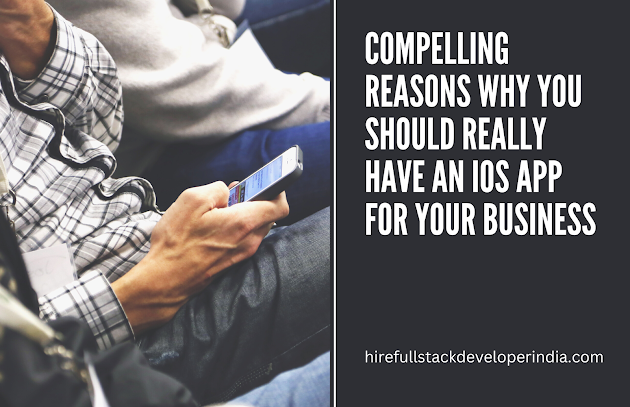 Compelling Reasons Why You Should Really Have An iOS App for Your Business