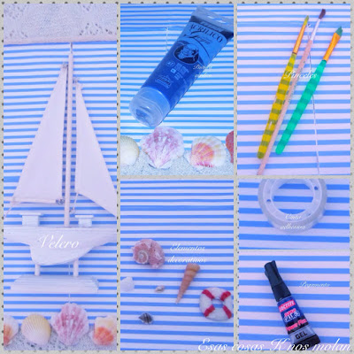 materiales pintar velero