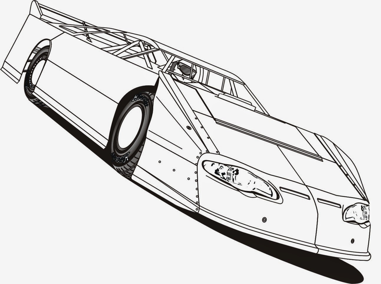 Download Coloring Pages: Cars Coloring Pages Free and Printable