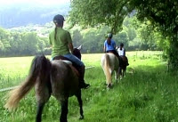 Excursiones en tren de feve para montar a caballo desde hotel A Vía Láctea