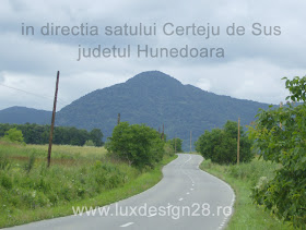 Poza vedere in directia satului Certeju de Sus