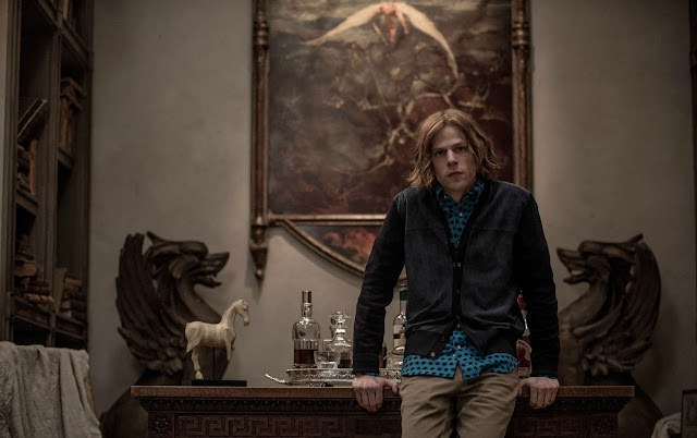 Jesse Eisenberg as the megalomaniacal supervillain Lex Luthor