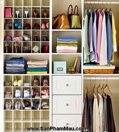 Cách trang trí tủ quần áo để được chồng khen-3