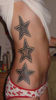 Side Body Tattoo Ideas With Star Tattoo Designs With Pictures Side Body Star Tattoos For Female Tattoo Galleries 6