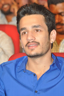 Akhil at Greekuveerudu Audio Launch