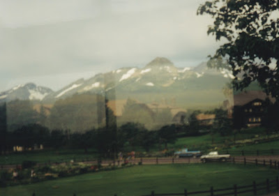 Glacier Park Lodge at East Glacier, Montana, on July 24, 1999