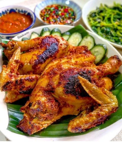 Resep Membuat Ayam Bakar taliwang, Membuat Ayam Bakar taliwang