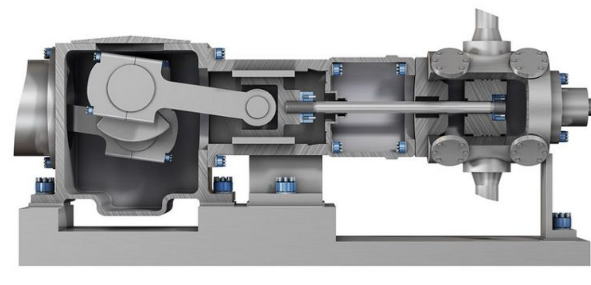 B- Reciprocating Positive Displacement Compressors