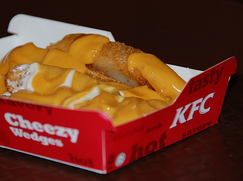 TAMBOON STORY : RESEPI CHEESY WEDGES KFC.SODAAPP