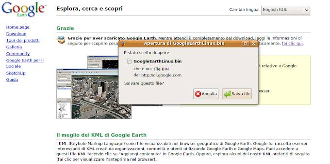 Ubuntu: come installare Google Earth 5