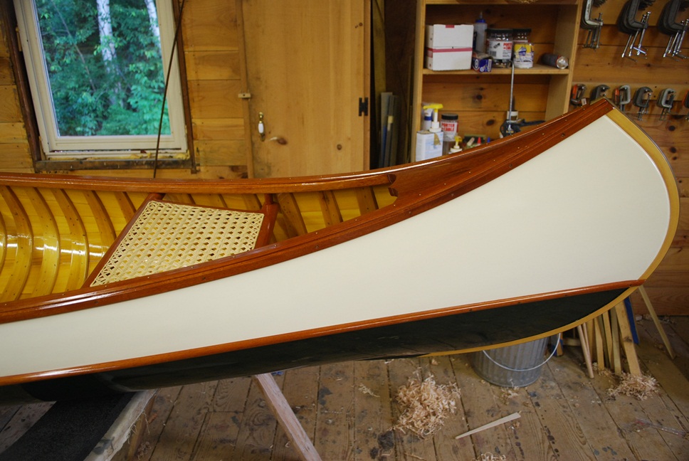 salmon falls canoe: a sailing canoe, sailing dinghy, a