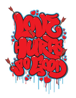 graffiti bubble, love graffiti
