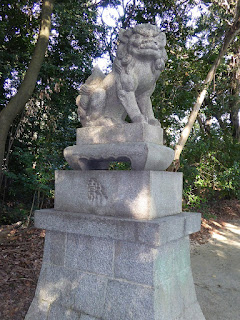 交野天神社　狛犬