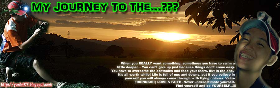 My Journey To The...???