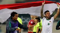 Selebrasi Pemain Indonesia setelah memastikan lolos ke final piala AFF