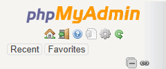 phpMyAdmin logout