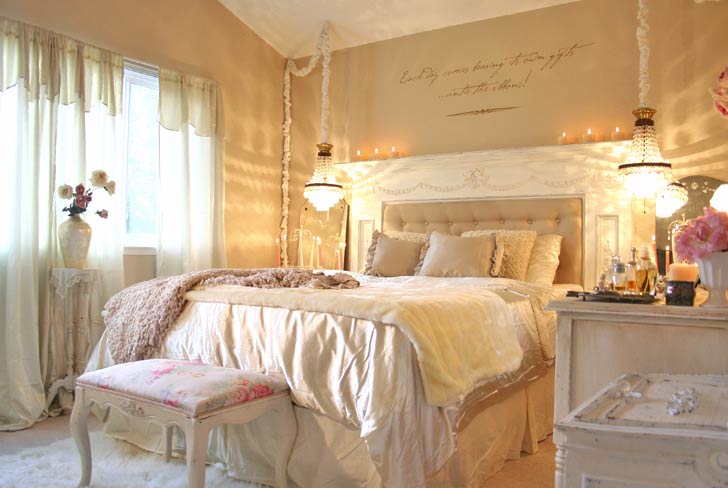 Romantic Shabby Chic Master Bedroom