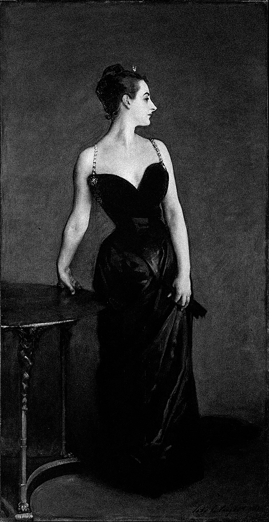 Portrait of Madame X (1884) by Sargent