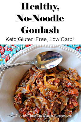 Keto Goulash, Low carb, LCHF, Gluten Free Recipe