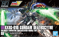 Carátula de la caja del XXXG-01D Gundam Deathscythe