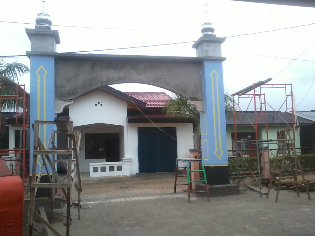 Desain Gapura  Masjid Minimalis  Rumah Joglo Limasan Work