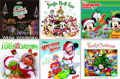 Disney Christmas music iTunes Amazon download playlist
