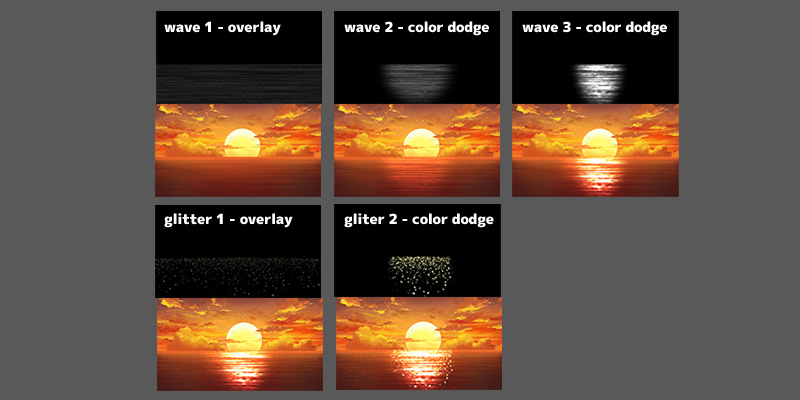 anime sunset seaside tutorial