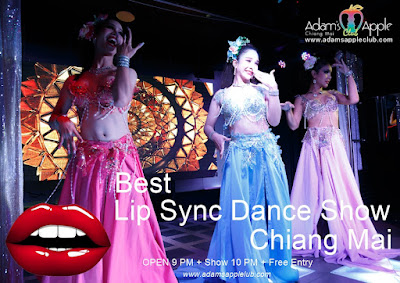 Best Lip Sync Dance Show Chiang Mai Gay Bar Adams Apple Club