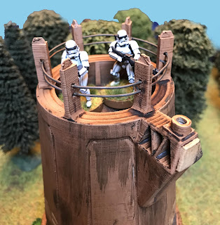Two Stormtroopers look out form the upper deck