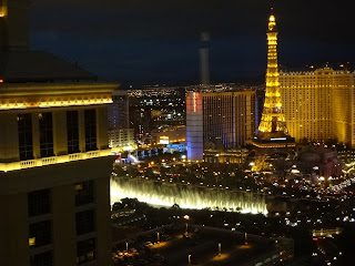 Vista do quarto Hotel Vdara - CityCenter