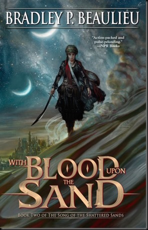 With Blood Upon the Sand  (The Song of the Shattered Sands #2)