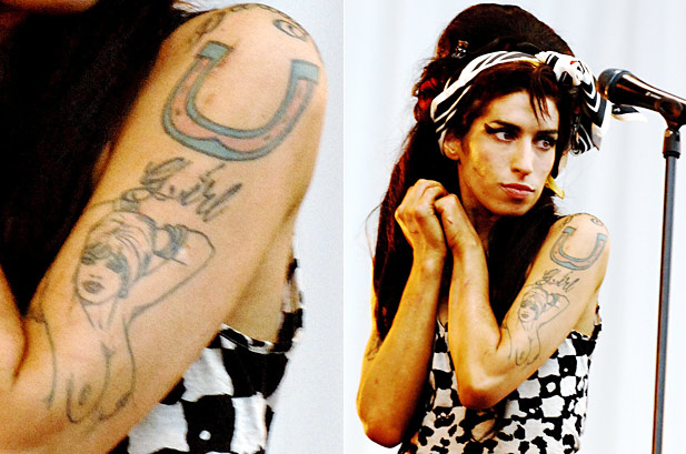 amy winehouse tattoos