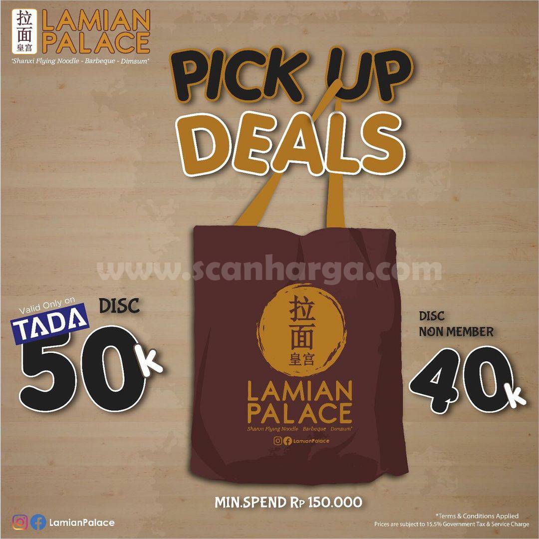 LAMIAN PALACE Spesial Promo Pick Up Deals