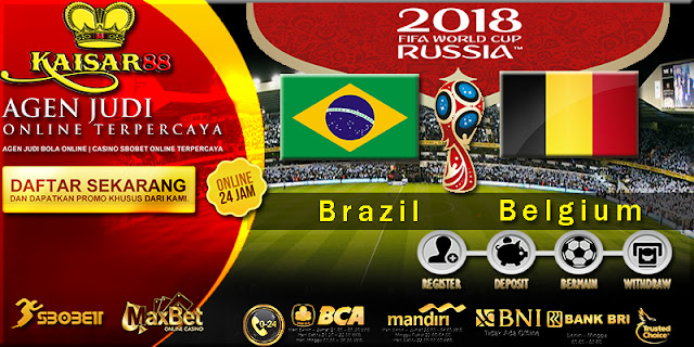 Prediksi Bola Jitu Brazil vs Belgium 7 Juli 2018