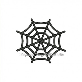 Spiderweb Embroidery Design