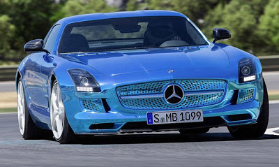 Mercedes Benz SLS AMG, Car, Design, Most Powerful, Electric Car