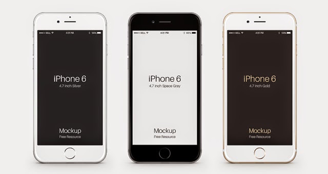 Free iPhone 6 & 6 Plus PSD