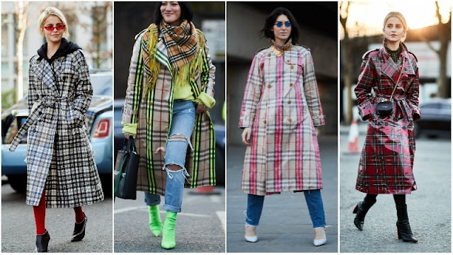 Plaid Raincoats