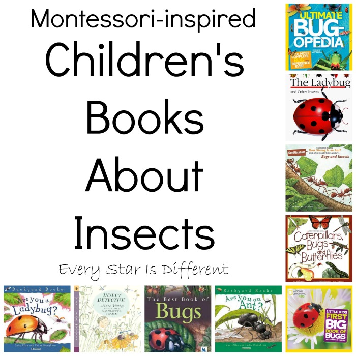 Montessori Inspired Children S Books About Insects Every Star Is Different