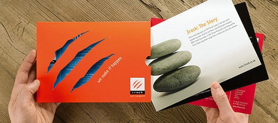 Die Cut Brochure Design Examples