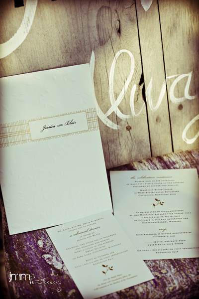 Beautiful gold and black wedding invitation Wedding program front