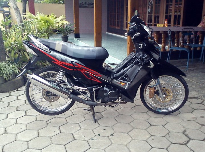 Buat Referensi Modif Simple Supra x125 ~ OTOMOTIF MEDAN 