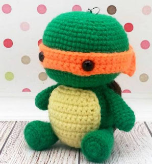 PATRON GRATIS LAS TORTUGAS NINJA AMIGURUMI 44472