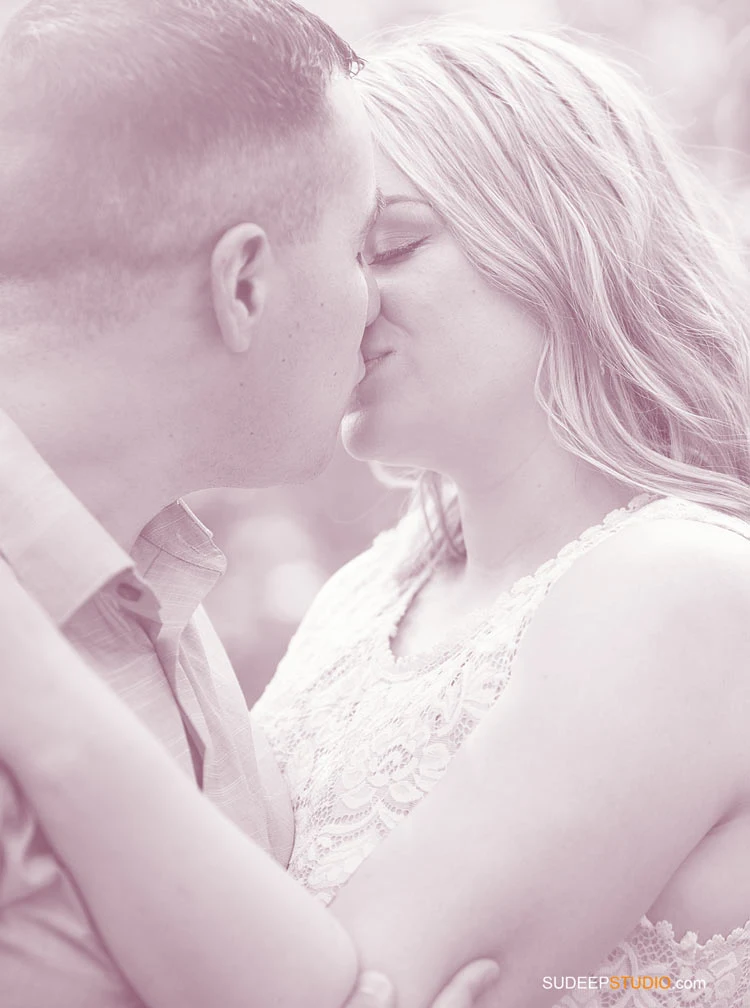 Toledo Engagement Pictures in Unique Pink Theme by SudeepStudio.com Ann Arbor Wedding Photographer