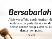 Dengan Bersabar Maka Kau Akan Bahagia