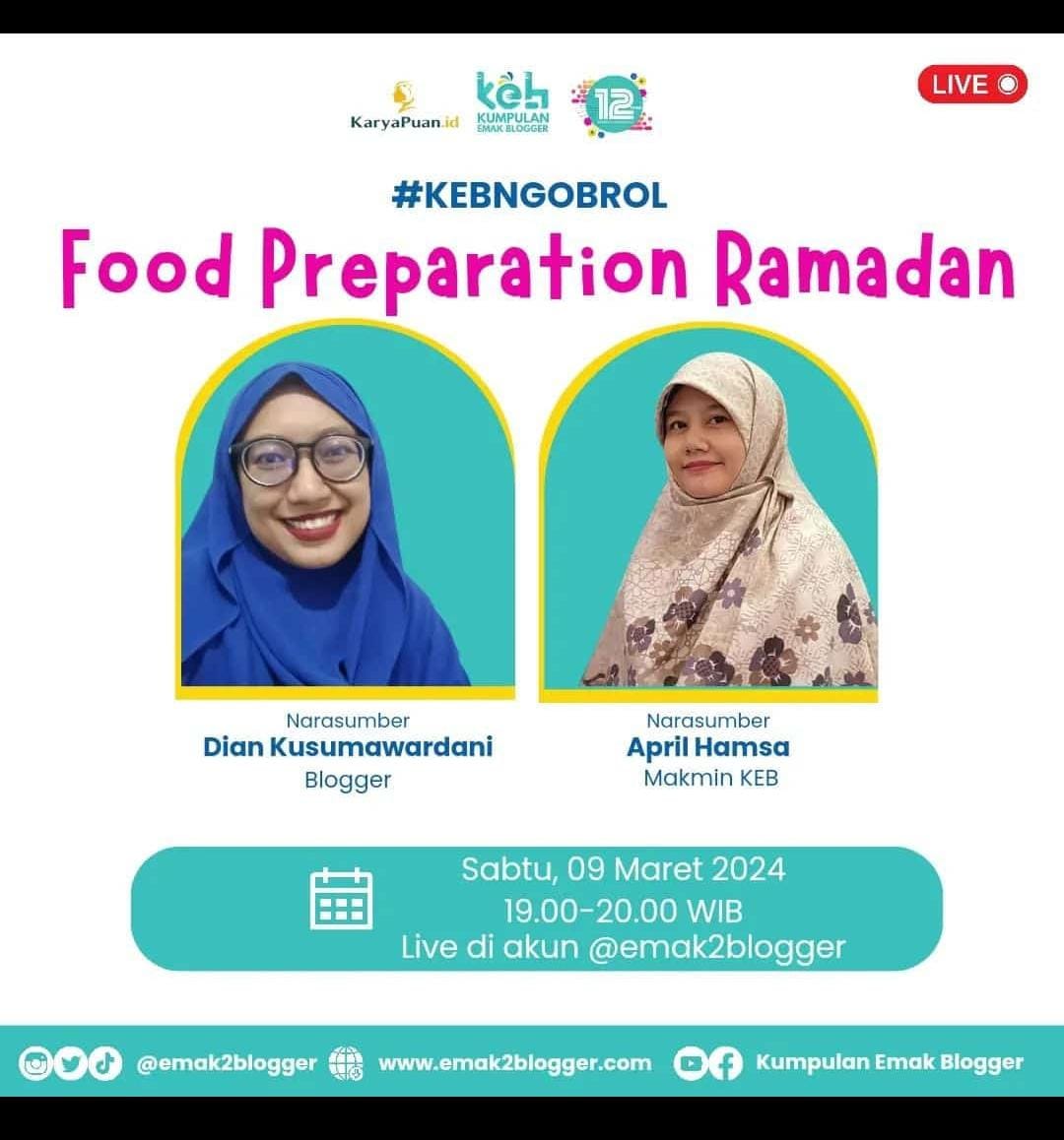 Food Preparation Ramadan