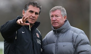 queiroz back united staff, ex assistant ferguson