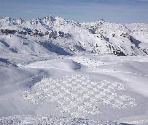 amazing snow art