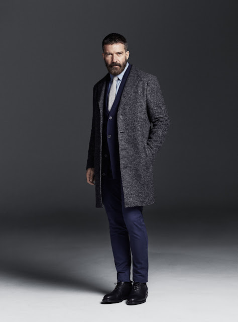 antonio banderas, selected hommes, colección, moda masculina