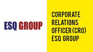 Corporate Relations Officer (CRO) di ESQ Group